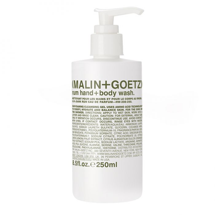 rum hand and body wash