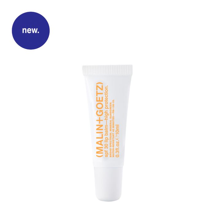 spf 30 lip balm–high protection.