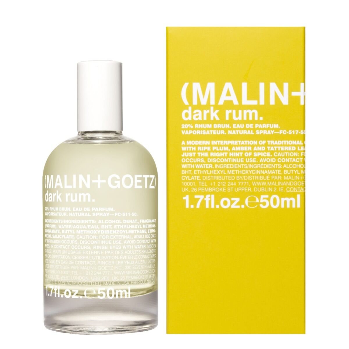 dark rum eau de parfum. - 50ml